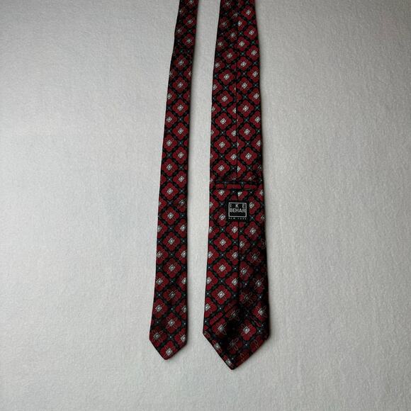 TED BAKER London Mens 100% Silk 60”x3”  Necktie Designer EUC - Picture 3 of 6